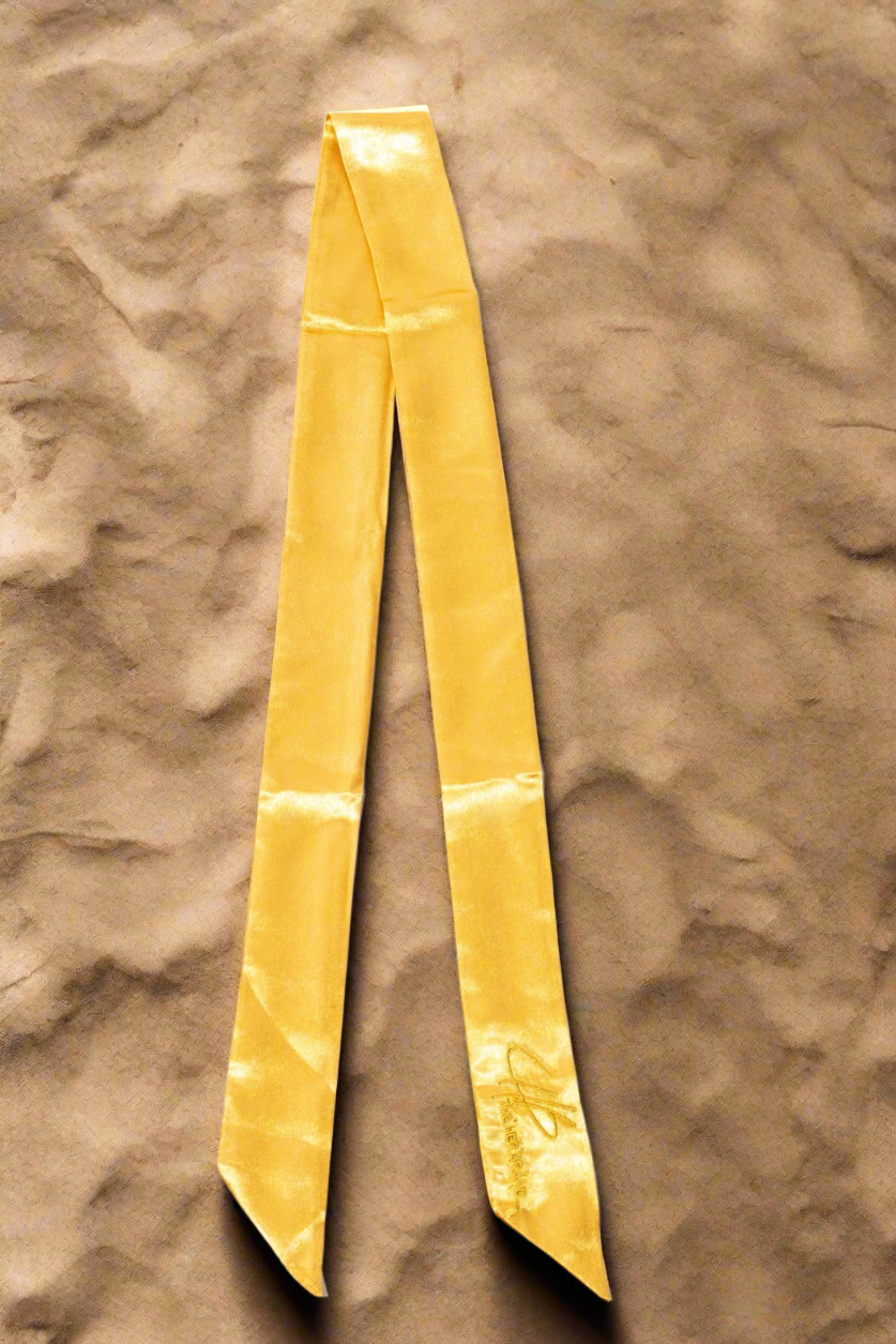 GOLDEN GLEAM SKINNY SCARF